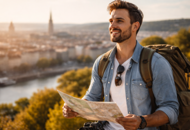 Vitor Barreto Moreira destaca o impacto das viagens na formação pessoal e profissional.