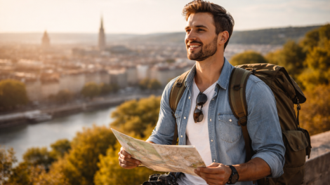 Vitor Barreto Moreira destaca o impacto das viagens na formação pessoal e profissional.